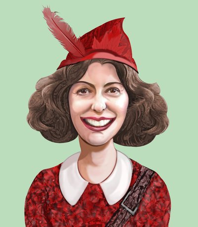 Geraldine McCaughrean, 2021 (digitalt) av Neale Osborne