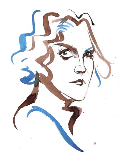 Helen Grime, 2025 (blekk) av Neale Osborne