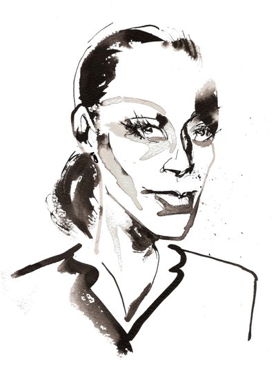 Ingrid Thulin, 2025 (blekk) av Neale Osborne