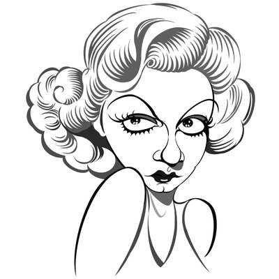 Jean Harlow, 2018 (digital) av Neale Osborne