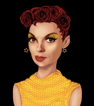 Judy Garland, 2021 (digitalt) av Neale Osborne