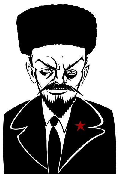 Lenin, 2019 (digital) av Neale Osborne