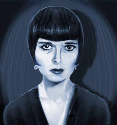 Louise Brooks, 2021 (digitalt) av Neale Osborne