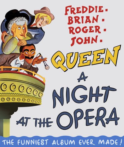 Queen: A Night at the Opera (plakat) av Neale Osborne