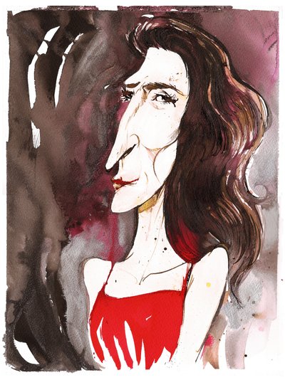 Véronique Gens, 2025 (blekk) av Neale Osborne