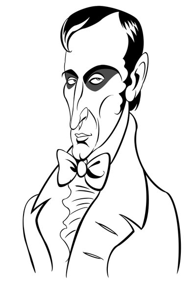 William Wordsworth, 2019 (digital) av Neale Osborne