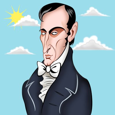 William Wordsworth, 2019 (digital) av Neale Osborne