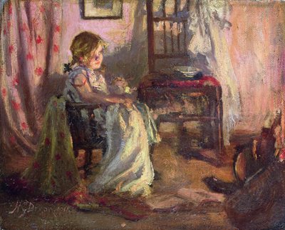 Ved peisen av Nellie Gertrude Dixon