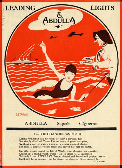 Abdulla-sigaretter, 1920-tallet av Nerman
