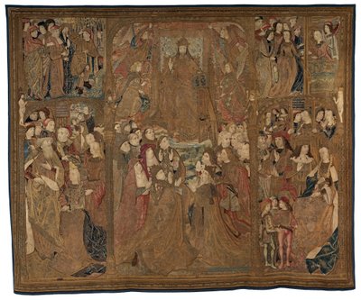 Kristi triumf ("Mazarin-teppet") av Netherlandish 16th Century