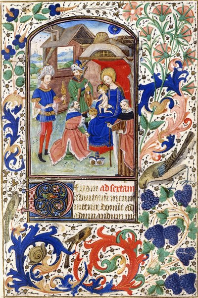 Tilbedelse av magiene, ca. 1450 av Netherlandish School