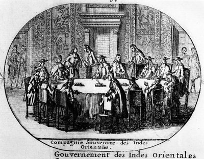 Guvernører for det suverene kompaniet til det nederlandske østindiske kompani, tidlig på 1700-tallet av Netherlandish School