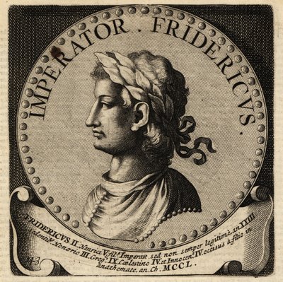 Den hellige romerske keiser Fredrik II. av Netherlandish School