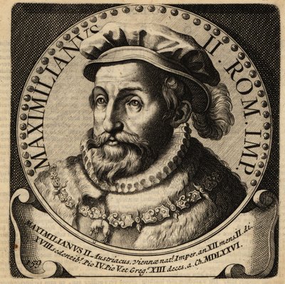 Den hellige romerske keiser Maximilian II. av Netherlandish School