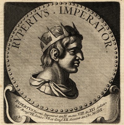 Den hellige romerske keiser Rupert. av Netherlandish School