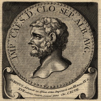 Portrett av den romerske keiseren Clodius Albinus av Netherlandish School