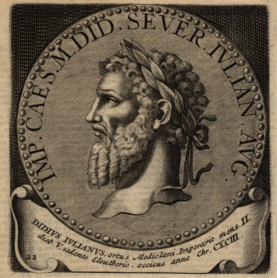 Portrett av den romerske keiseren Didius Julianus. av Netherlandish School