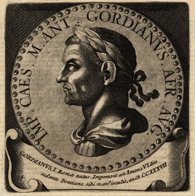 Portrett av den romerske keiseren Gordian I. av Netherlandish School