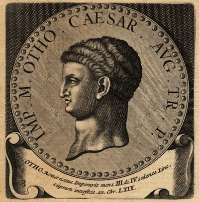 Portrett av den romerske keiseren Otho. av Netherlandish School