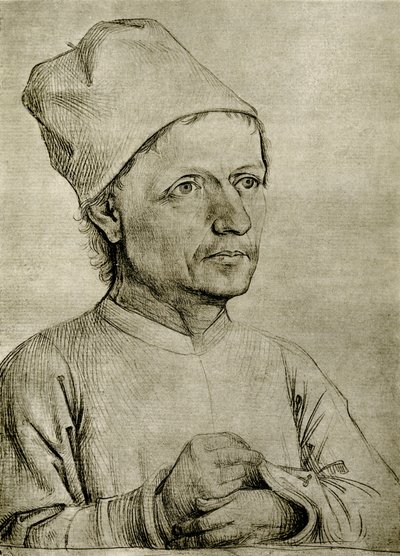 Portrett av en mann av Netherlandish School