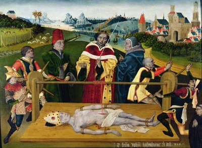 The Martyrium of St Erasmus av Netherlandish School