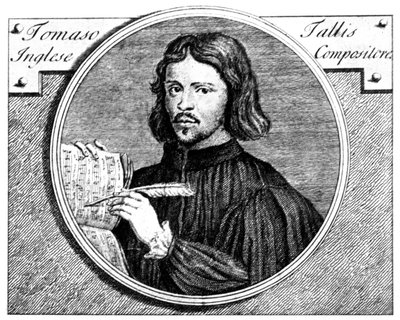 Thomas Tallis, c1505-1585, engelsk organist og komponist, 1700 av Niccolo Francesco Haym