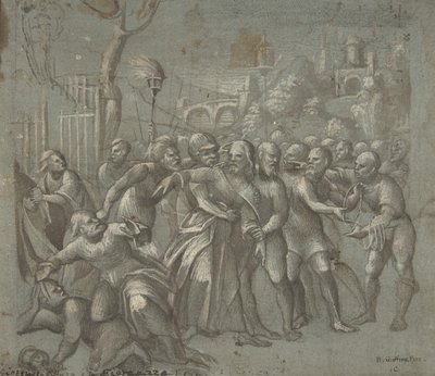 Arrestasjonen av Kristus, ca. 1545-46. av Niccolo Giolfino