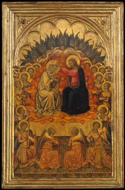 Jomfruens kroning, ca. 1380. av Niccolo di Buonaccorso
