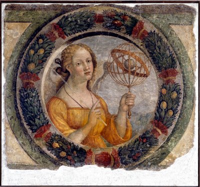 Allegori om astronomi av Niccolo the Younger Giolfino