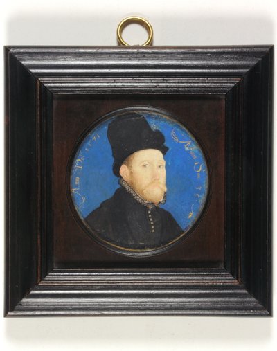 Oliver St John av Nicholas Hilliard