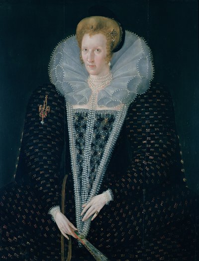 Dronning Elizabeth I (1533-1603) av Nicholas Hilliard