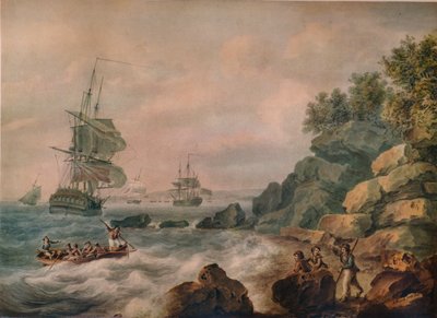 I Bristol Channel, 1787 av Nicholas Pocock