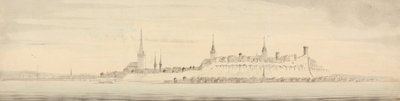 Utsikt over Revel, Estlands hovedstad av Nicholas Pocock