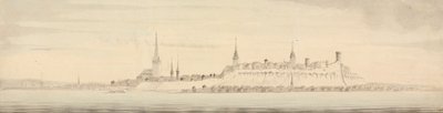 Utsikt over Revel, Estlands hovedstad av Nicholas Pocock