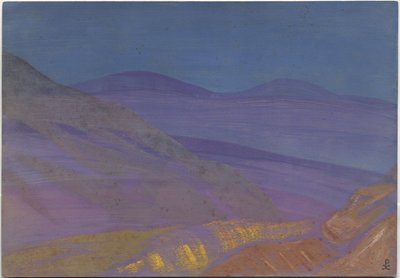 Albumblad, 1930-tallet av Nicholas Roerich
