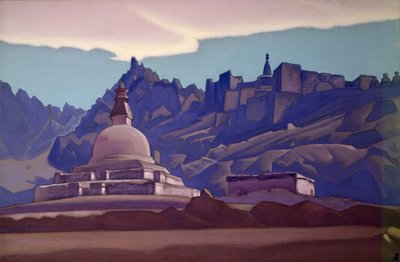 Gravhaug, Ladakh, 1937 av Nicholas Roerich