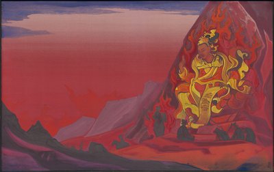 Kommando over Rigden Djapo, 1933 av Nicholas Roerich