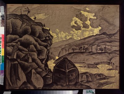 Dekor til "Peer Gynt" av Henrik Ibsen, 1912 av Nicholas Roerich