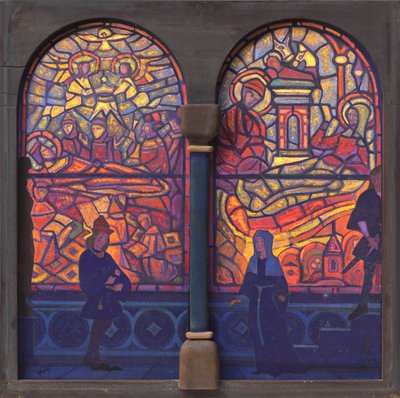 Mystery of the Rose, 1933. av Nicholas Roerich