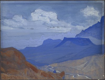 Nubra-dalen, 1926 av Nicholas Roerich