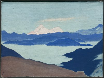 Hellige Himalaya, 1933 av Nicholas Roerich