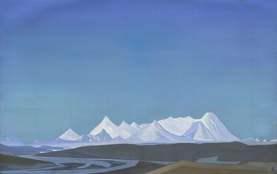 Det største og helligste av Tangla, 1932 av Nicholas Roerich