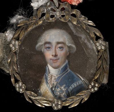Portrett av grev Hans Axel von Fersen 1755-1810, 1784 av Niclas Lafrensen