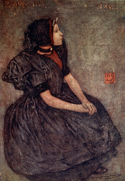 En Zeeland-jente, 1904 av Nico Jungman