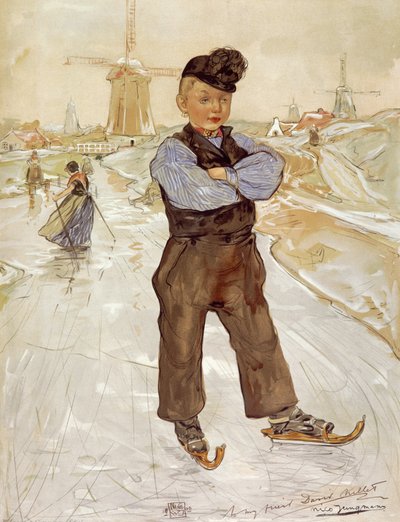 Skøyteløper av Nico Jungmann