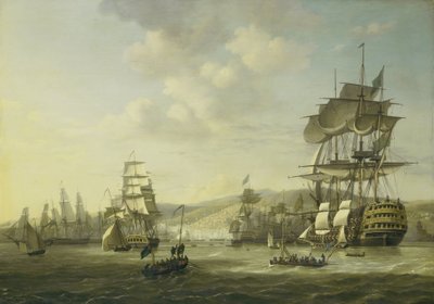 The Anglo-Dutch Fleet in the Bay of Algiers Backing up the Ultimatum to Release the Christian Slaves, 26 August 1816 Four Episodes during the Presence of the Anglo-Dutch Fleet in the Bay of Algiers, 26 to 27 August 1816 (series title)   1393799   no        av Nicolaas Baur