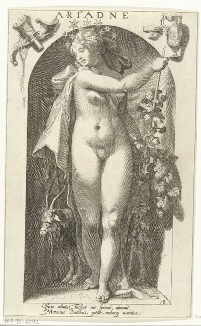 Ariadne (tittel på objekt) Ancient Gods (serietittel) av Nicolaas Braeu