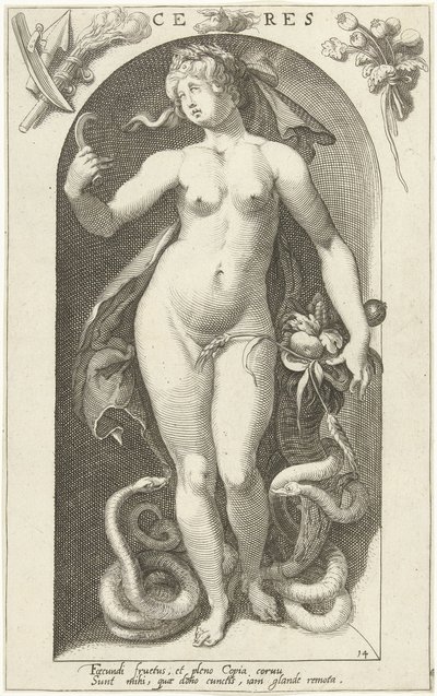Ceres (tittel på objekt) Ancient Gods (serietittel) av Nicolaas Braeu