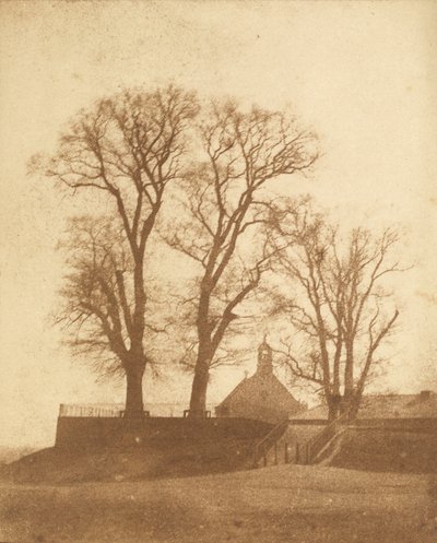 Forbury Hill, Reading, ca. 1845. av Nicolaas Henneman