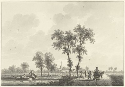 Landsbyen Spijk i Gelderland av Nicolaas Wicart
